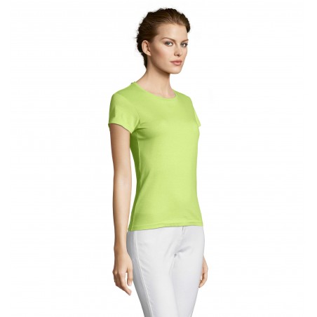 Sol's - Tee-shirt femme MISS - Vert Pomme