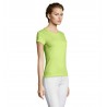 Sol's - Tee-shirt femme MISS - Vert Pomme