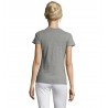 Sol's - Tee-shirt femme col rond REGENT WOMEN - Gris Chiné
