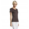 Sol's - Tee-shirt femme col rond REGENT WOMEN - Gris Foncé