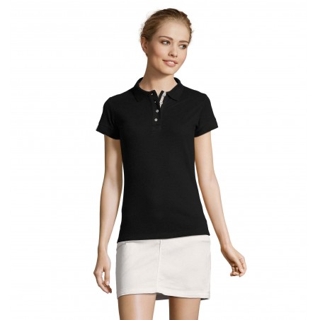 Sol's - Polo femme PORTLAND WOMEN - Noir