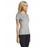 Sol's - Tee-shirt femme col rond REGENT WOMEN - Gris Pur