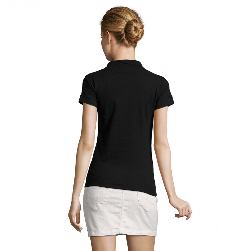 Sol's - Polo femme PORTLAND WOMEN - Noir