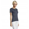 Sol's - Tee-shirt femme col rond REGENT WOMEN - Gris Souris