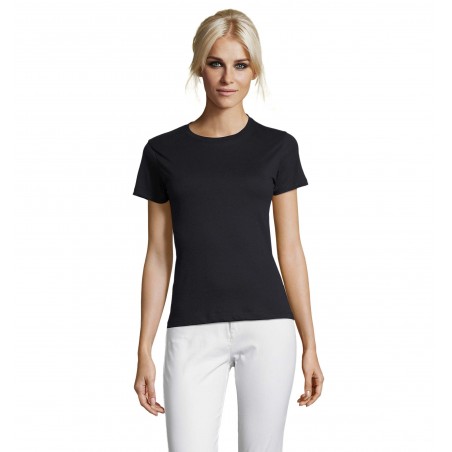 Sol's - Tee-shirt femme col rond REGENT WOMEN - Marine