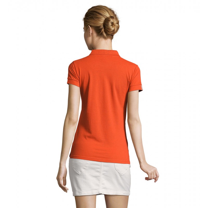 Sol's - Polo femme PORTLAND WOMEN - Orange Brûlée
