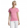 Sol's - Tee-shirt femme col rond REGENT WOMEN - Rose Orchidée