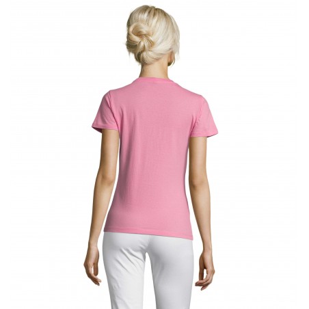 Sol's - Tee-shirt femme col rond REGENT WOMEN - Rose Orchidée