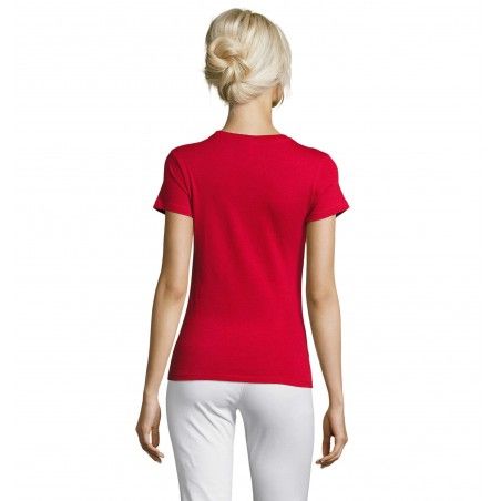 Sol's - Tee-shirt femme col rond REGENT WOMEN - Rouge