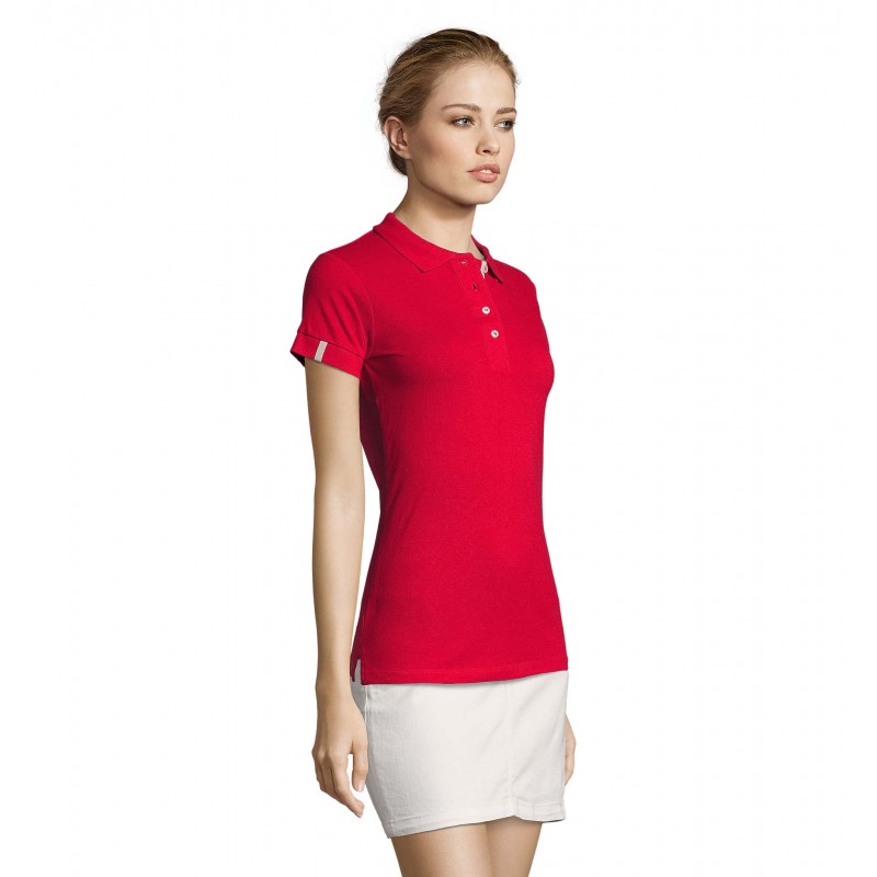 Sol's - Polo femme PORTLAND WOMEN - Rouge