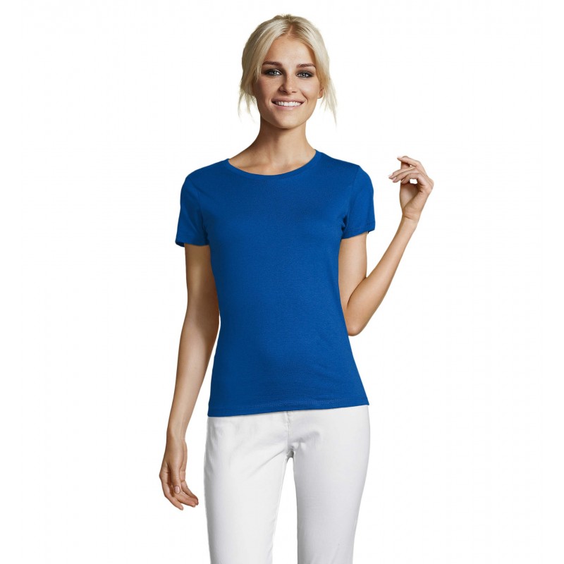 Sol's - Tee-shirt femme col rond REGENT WOMEN - Royal