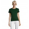 Sol's - Tee-shirt femme col rond REGENT WOMEN - Vert Bouteille