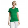 Sol's - Tee-shirt femme col rond REGENT WOMEN - Vert Prairie