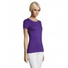 Sol's - Tee-shirt femme col rond REGENT WOMEN - Violet Foncé