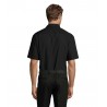 Sol's - Chemise homme popeline manches courtes BRISTOL - Noir
