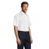 Sol's - Chemise homme popeline manches courtes BRISTOL - Blanc