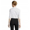 Sol's - Chemise femme stretch manches 3/4 EFFECT - Blanc