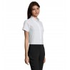 Sol's - Chemise femme oxford manches courtes ELITE - Blanc