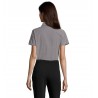 Sol's - Chemise femme oxford manches courtes ELITE - Silver