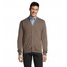 Sol's - Gilet homme boutonné col v GOLDEN MEN - Gris Moyen