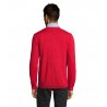 Sol's - Gilet homme boutonné col v GOLDEN MEN - Rouge