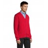 Sol's - Gilet homme boutonné col v GOLDEN MEN - Rouge