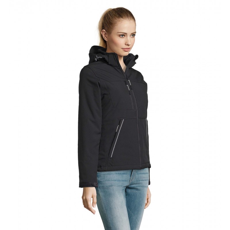 Sol's - Parka softshell femme ROCK WOMEN - Noir