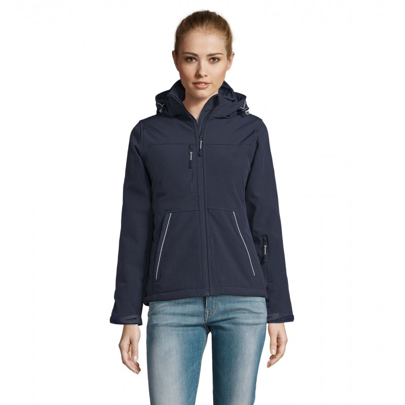 Sol's - Parka softshell femme ROCK WOMEN - French Marine