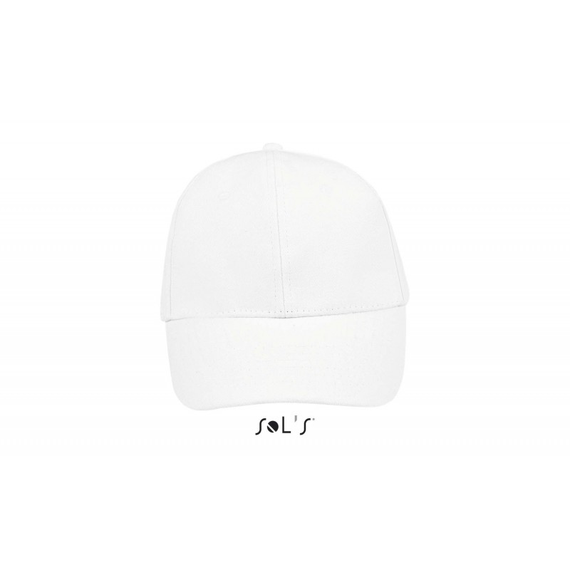 Sol's - Casquette 6 panneaux BUFFALO - Blanc