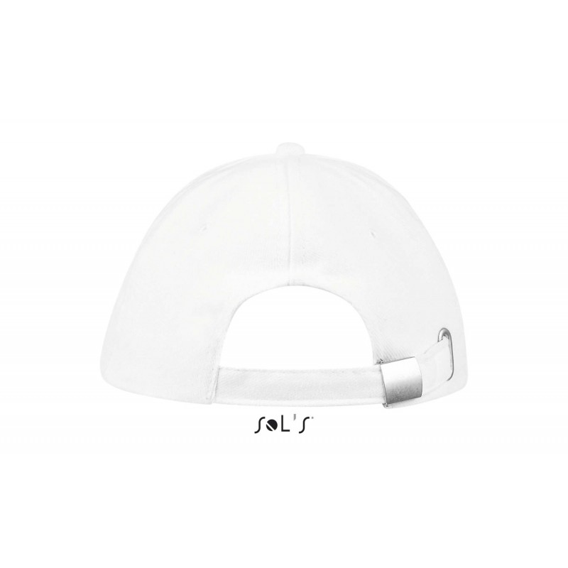 Sol's - Casquette 6 panneaux BUFFALO - Blanc