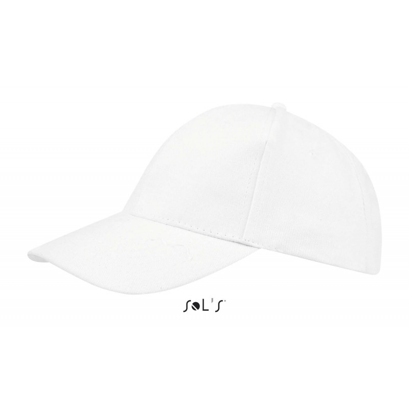 Sol's - Casquette 6 panneaux BUFFALO - Blanc