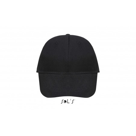 Sol's - Casquette 6 panneaux BUFFALO - Noir