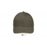 Sol's - Casquette 6 panneaux BUFFALO - Army / Beige