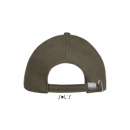 Sol's - Casquette 6 panneaux BUFFALO - Army / Beige
