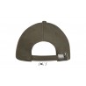 Sol's - Casquette 6 panneaux BUFFALO - Army / Beige