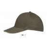 Sol's - Casquette 6 panneaux BUFFALO - Army / Beige