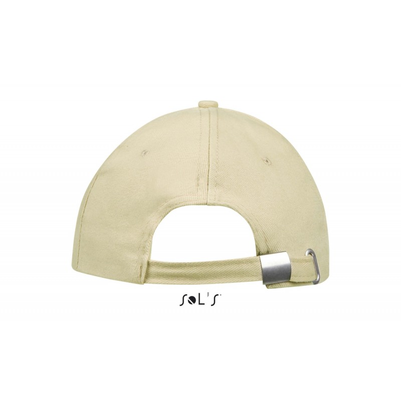 Sol's - Casquette 6 panneaux BUFFALO - Beige