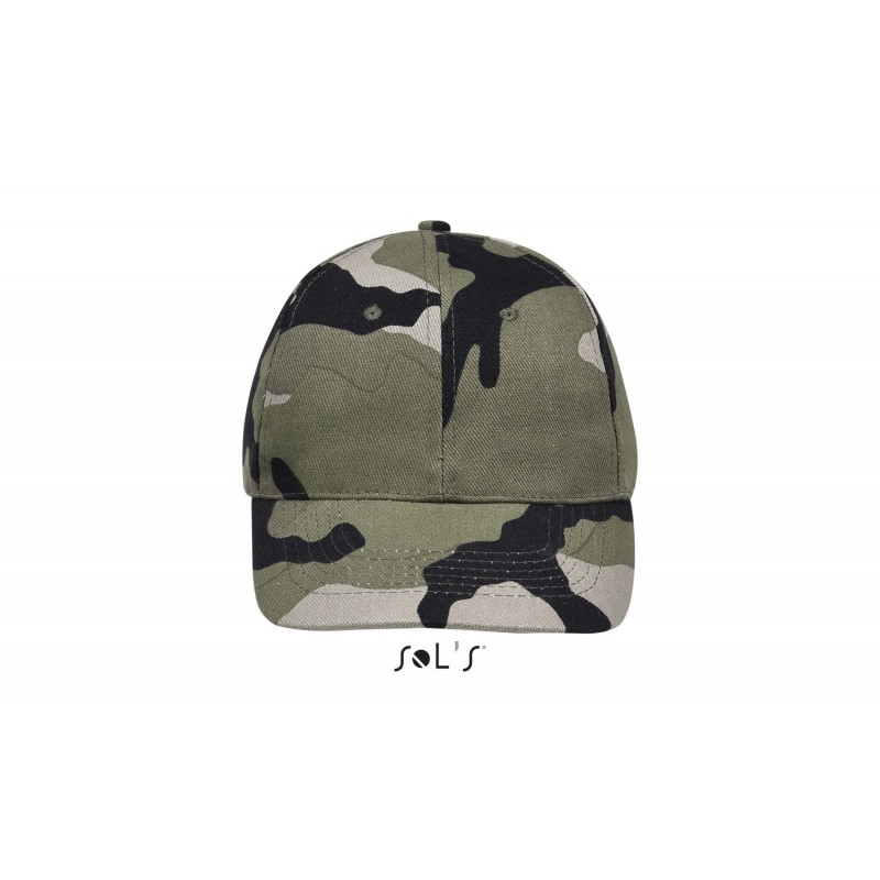 Sol's - Casquette 6 panneaux BUFFALO - Camo