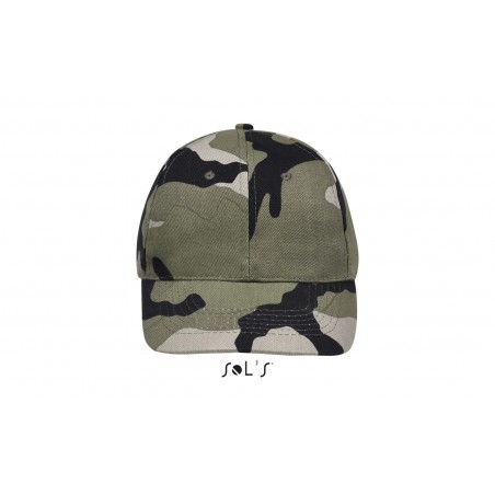 Sol's - Casquette 6 panneaux BUFFALO - Camo