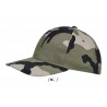 Sol's - Casquette 6 panneaux BUFFALO - Camo