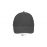 Sol's - Casquette 6 panneaux BUFFALO - Gris Foncé / Gris Clair