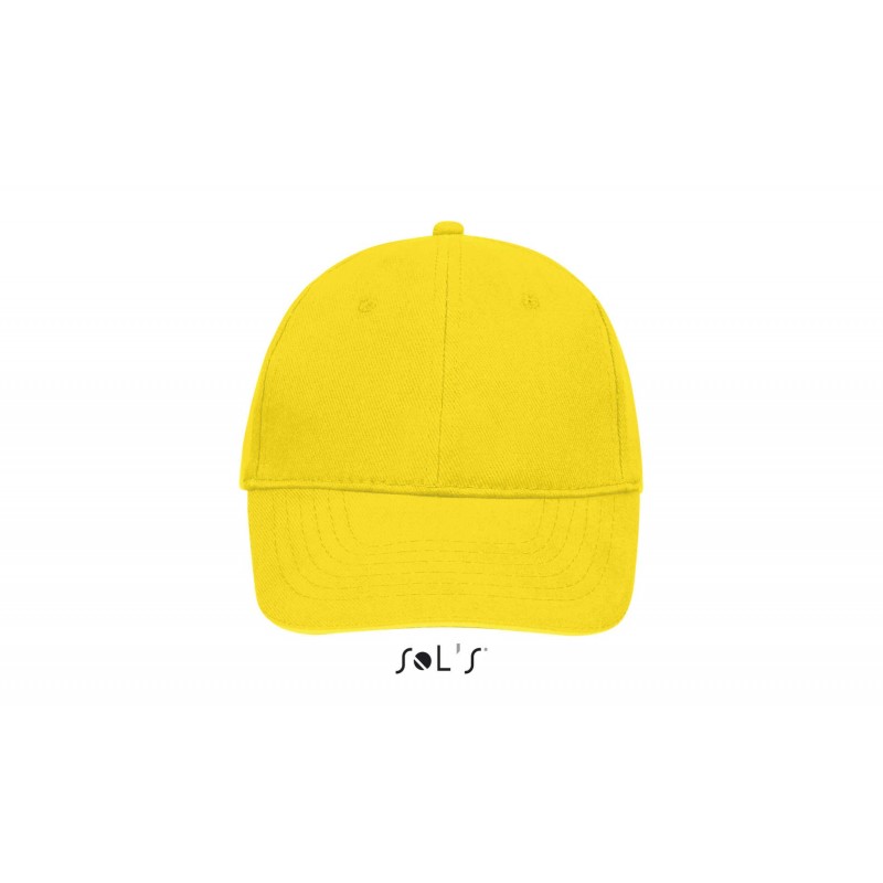 Sol's - Casquette 6 panneaux BUFFALO - Jaune