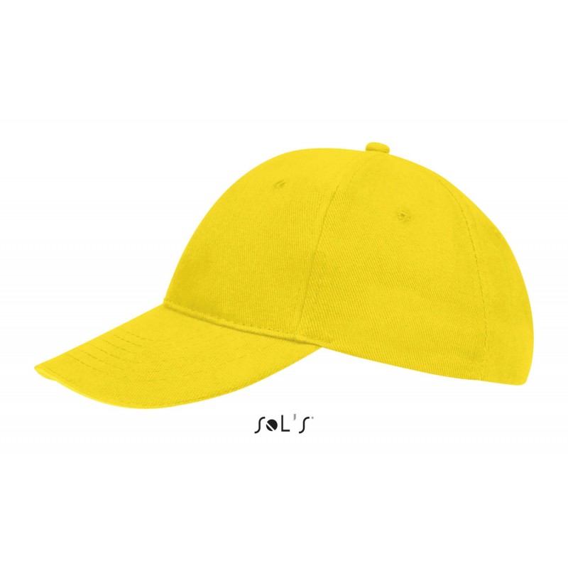 Sol's - Casquette 6 panneaux BUFFALO - Jaune