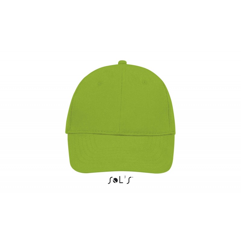 Sol's - Casquette 6 panneaux BUFFALO - Lime