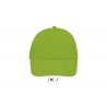 Sol's - Casquette 6 panneaux BUFFALO - Lime