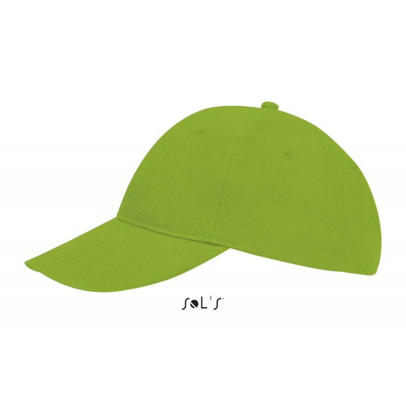 Sol's - Casquette 6 panneaux BUFFALO - Lime
