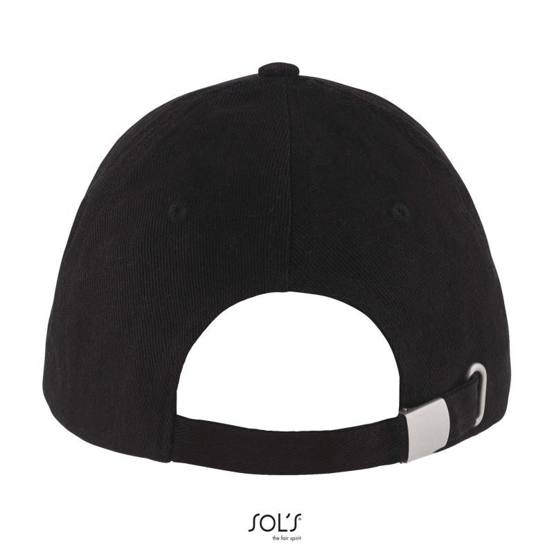 Sol's - Casquette 6 panneaux BUFFALO - Noir/royal