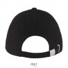 Sol's - Casquette 6 panneaux BUFFALO - Noir/royal