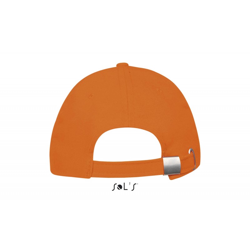 Sol's - Casquette 6 panneaux BUFFALO - Orange