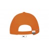 Sol's - Casquette 6 panneaux BUFFALO - Orange